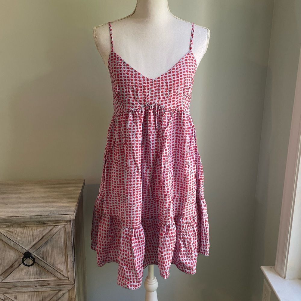 Bucket List Babydoll Polka Dot Dress